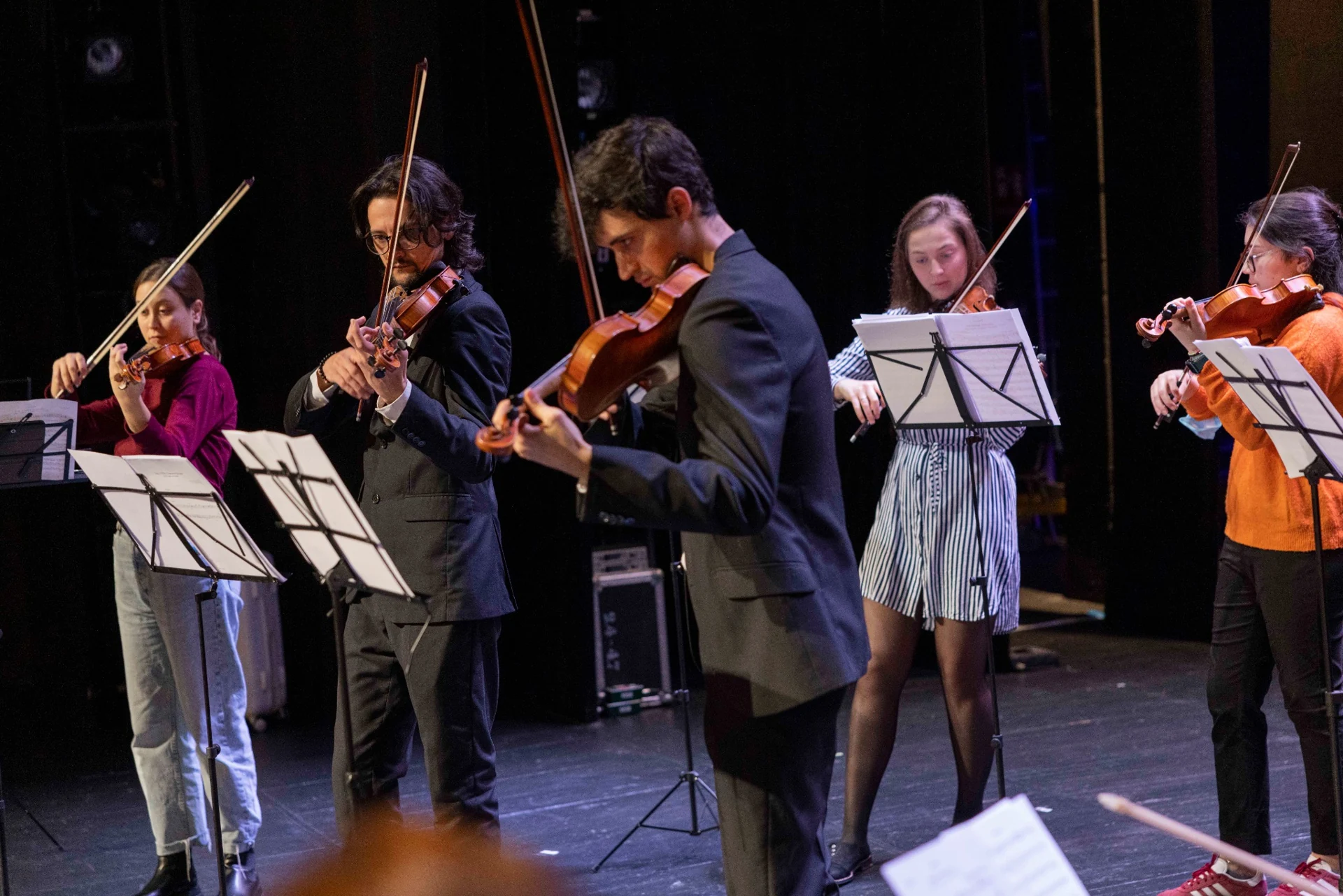 La formación en el Teatro Pavón